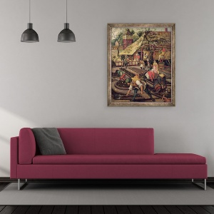 Tablou inramat - Jacob Grimmer - Primavara, 70 x 85 cm - Img 2