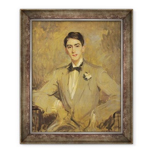 Tablou inramat - Jacques-Emile Blanche - Studiu pentru Portretul lui Jean Cocteau 1889-1963 1912, 70 x 85 cm