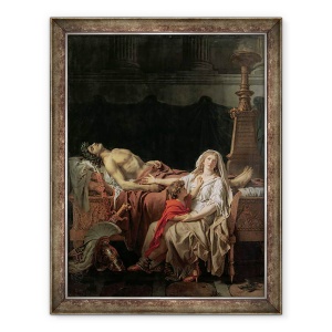 Tablou inramat - Jacques Louis David - Durerea lui Andromache, 70 x 90 cm