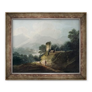 Tablou inramat - James Bayes - Castelul Ross, Killarney, 70 x 85 cm