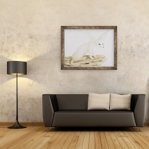 Tablou inramat - James Bruce - Fennec nr. 3 Originalul ilustratiei in "Calatoreste prin Abyssinia, 60 x 80 cm - Img 2
