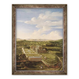 Tablou inramat - Jan Siberechts - Wollaton Hall and Park, Nottingham, 70 x 90 cm