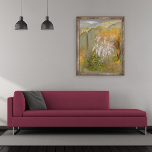 Tablou inramat - Jane Deakin - Fluierie Alb, 70 x 85 cm - Img 2