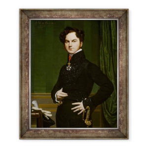 Tablou inramat - Jean Auguste Dominique Ingres - Amédée-David, contele de Pastoret, 50 x 60 cm