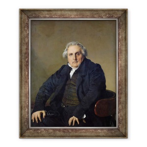 Tablou inramat - Jean Auguste Dominique Ingres - Louis-Francois Bertin 1766-1841 1832, 70 x 85 cm