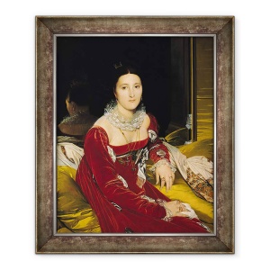 Tablou inramat - Jean Auguste Dominique Ingres - Madame de Senonnes, 50 x 60 cm