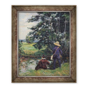 Tablou inramat - Jean Baptiste Armand Guillaumin - Pescarii, 50 x 60 cm