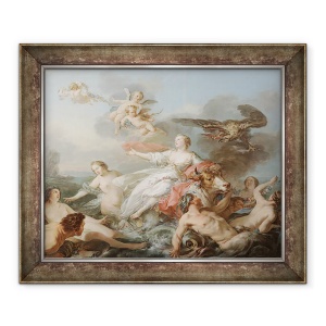 Tablou inramat - Jean Baptiste Marie Pierre - Rapirea Europei, 50 x 60 cm