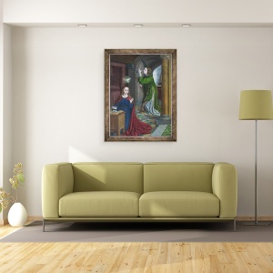 Tablou inramat - Jean Hey - Buna Vestire, 60 x 80 cm - Img 2