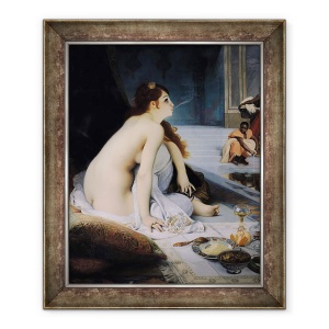 Tablou inramat - Jean Jules Antoine Lecomte du Nouy - Sclavul alb, 70 x 85 cm