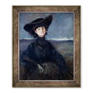 Tablou inramat - Jean Louis Forain - Anna de Noailles 1876-1933, 50 x 60 cm