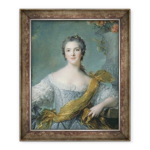 Tablou inramat - Jean-Marc Nattier - Victoire de France 1733-99 a Fontevrault, 70 x 85 cm