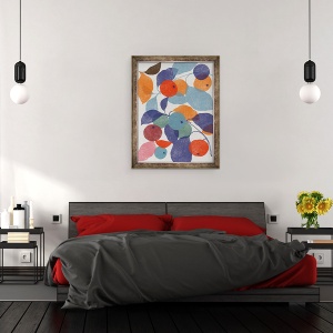 Tablou inramat - Jenny Frean - Mere imprimate, 60 x 80 cm - Img 3