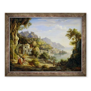 Tablou inramat - Joachim Faber - in Golful Salerno, 70 x 90 cm