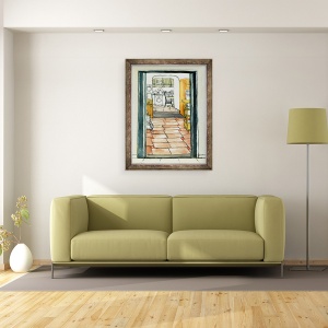 Tablou inramat - Joan Thewsey - Bucataria Cynthiei, 2009, 60 x 80 cm - Img 2