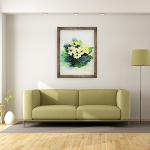 Tablou inramat - Joan Thewsey - Primula I, 70 x 90 cm - Img 2
