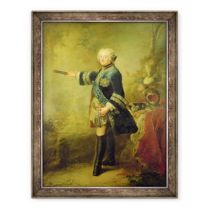 Tablou inramat - Johann Baptist I Lampi - Stanislas II August Poniatowski, 60 x 80 cm