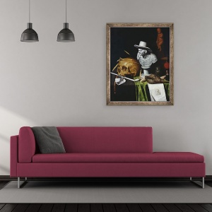 Tablou inramat - Johannes Cordua - Vanitas, 70 x 85 cm - Img 2