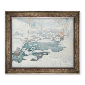 Tablou inramat - John Henry Twachtman - Iceata, 70 x 85 cm