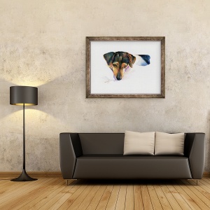 Tablou inramat - John Keeling - Portret Scout, 2015, 70 x 90 cm - Img 2