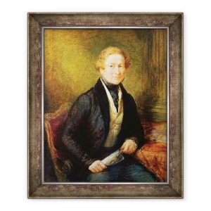 Tablou inramat - John Linnell - Sir Robert Peel, 50 x 60 cm
