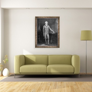 Tablou inramat - John Trumbull - Alexander Hamilton, 60 x 80 cm - Img 2