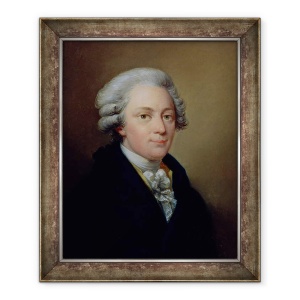 Tablou inramat - Josef Grassi - Portret De Wolfgang Amadeus Mozart, 70 x 85 cm