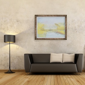 Tablou inramat - Joseph Mallord William Turner - Fantanile de la Versailles, 70 x 90 cm - Img 2