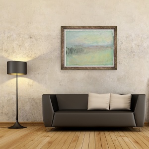 Tablou inramat - Joseph Mallord William Turner - Scena de coasta. c.1830, 60 x 80 cm - Img 2
