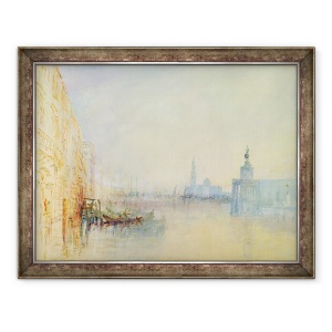 Tablou inramat - Joseph Mallord William Turner - Venetia, Gura Canalului Mare, 60 x 80 cm