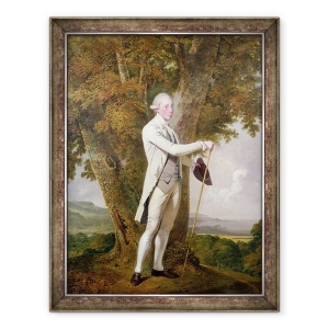 Tablou inramat - Joseph Wright - Portretul lui John Milnes, 60 x 80 cm