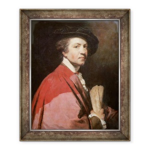 Tablou inramat - Joshua Reynolds - Autoportret I, 70 x 85 cm
