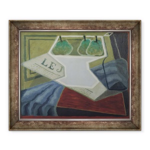 Tablou inramat - Juan Gris - Castronul cu fructe, 50 x 60 cm