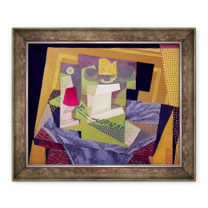 Tablou inramat - Juan Gris - Compozitie pe un tabel, 50 x 60 cm
