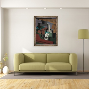 Tablou inramat - Juan Gris - Moara de Cafea, 70 x 90 cm - Img 2