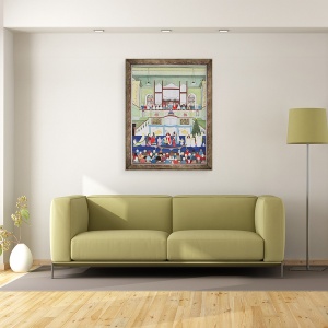 Tablou inramat - Judy Joel - Capela Metodista a soarecelor, 60 x 80 cm - Img 2