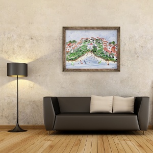 Tablou inramat - Judy Joel - Ispita de folosinta pe durata limitata, 60 x 80 cm - Img 2