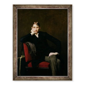 Tablou inramat - Jules Joseph Lefebvre - Portretul lui M. Fitzgerald, 60 x 80 cm