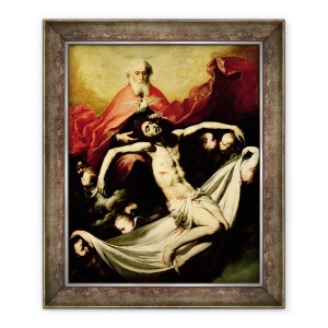 Tablou inramat - Jusepe de Ribera - Trinitatea, 70 x 85 cm