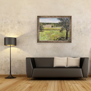Tablou inramat - Kirstie Adamson - Casa Chatsworth, 70 x 90 cm - Img 2