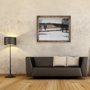 Tablou inramat - Kirstie Adamson - Chatsworth in Zapada, 60 x 80 cm - Img 2