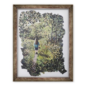 Tablou inramat - Kirstie Adamson - gard viu, 70 x 90 cm