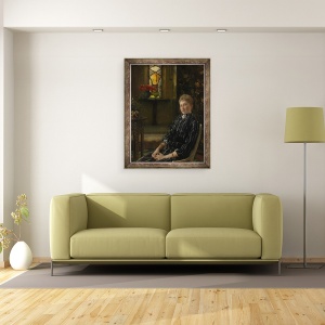 Tablou inramat - Lawrence Alma-Tadema - Portretul doamnei Ralph Sneyd, 60 x 80 cm - Img 2