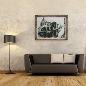 Tablou inramat - Lee Campbell - Blackfriars Canterbury, 60 x 80 cm - Img 2