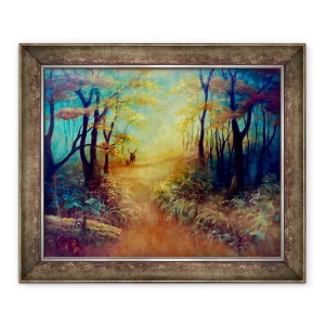 Tablou inramat - Lee Campbell - Gardien de la Forêt, 2020, 50 x 60 cm