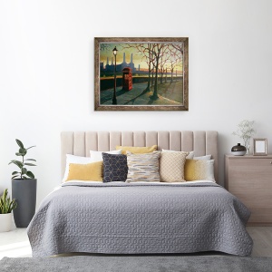 Tablou inramat - Lee Campbell - Oda lui Sir Giles, 70 x 90 cm - Img 3