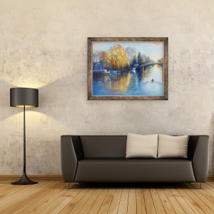 Tablou inramat - Lee Campbell - Primavara Twickenham, 2019, 60 x 80 cm - Img 2