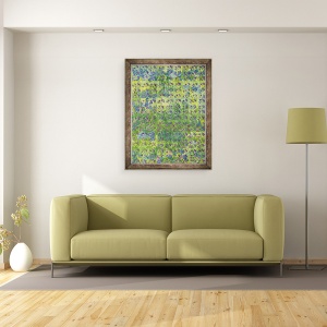 Tablou inramat - Leigh Glover - Violete dulci, 2012, 70 x 90 cm - Img 2