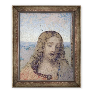 Tablou inramat - Leonardo da Vinci - Cina cea de Taina, 50 x 60 cm