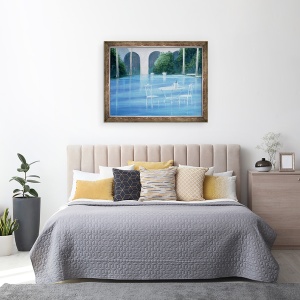 Tablou inramat - Lincoln Seligman - Capatul superficial, 60 x 80 cm - Img 3